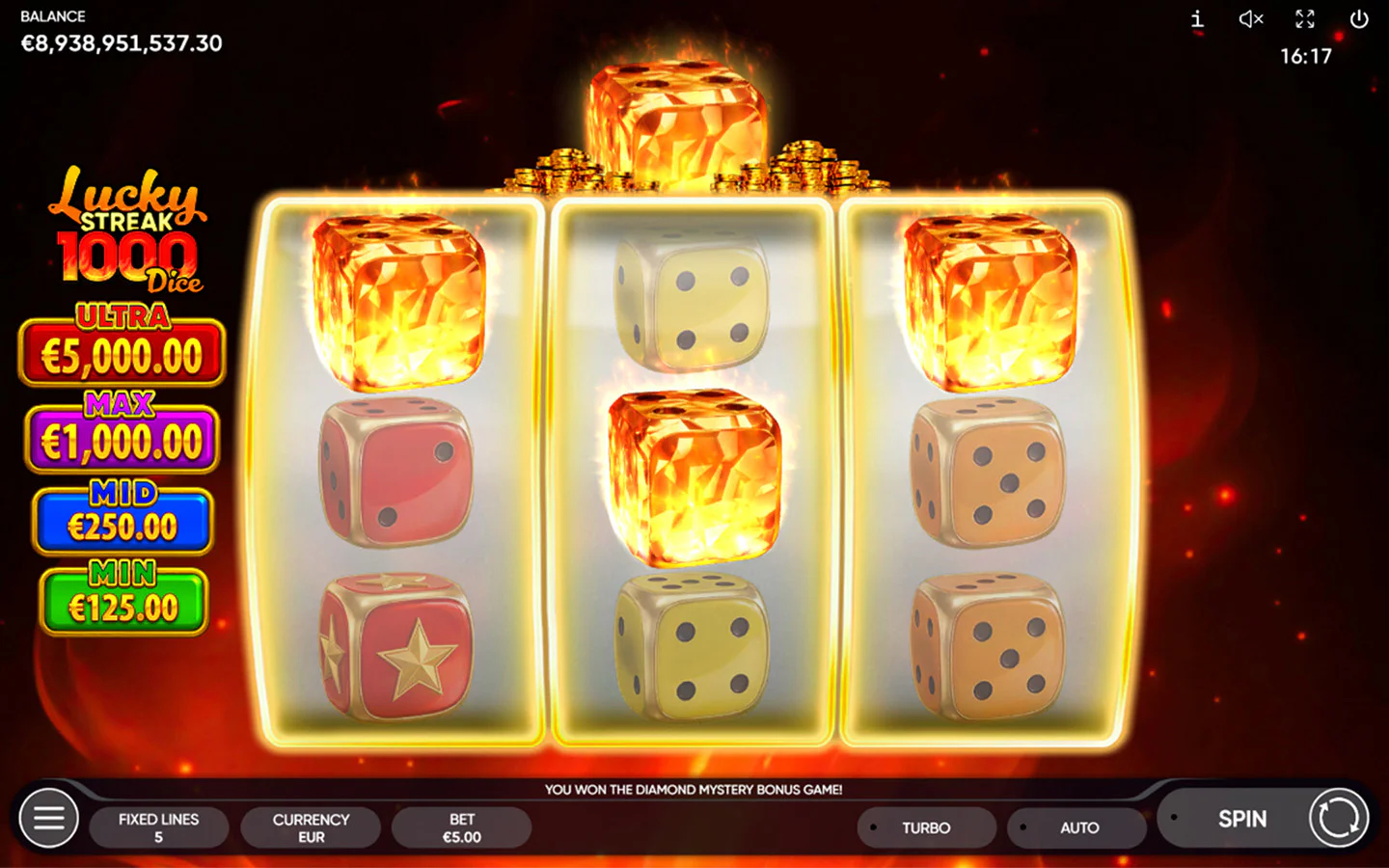 Lucky Streak 1000 Dice gameplay screenshot 3