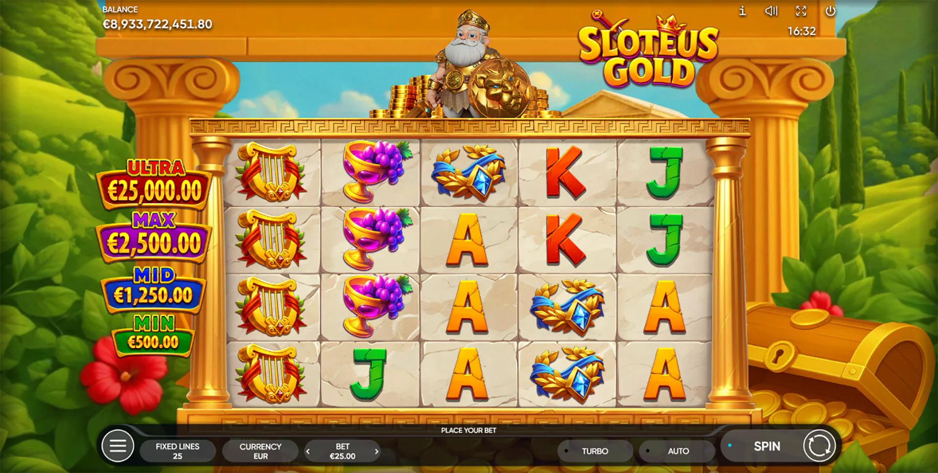 Sloteus Gold gameplay screenshot 2