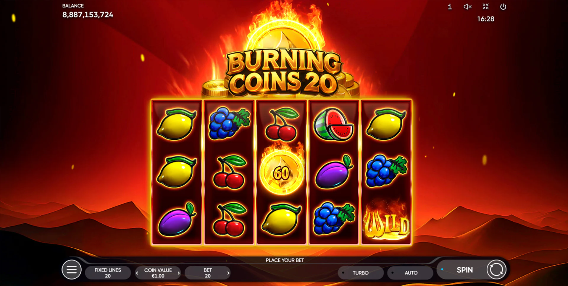 Burning Coins 20 gameplay screenshot 1
