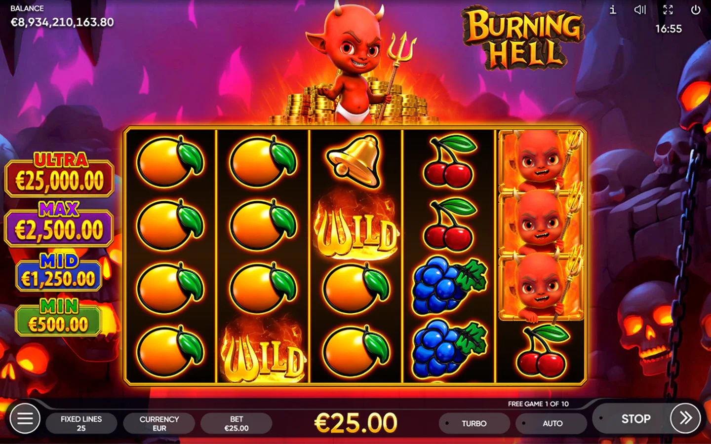 Burning Hell gameplay screenshot 2