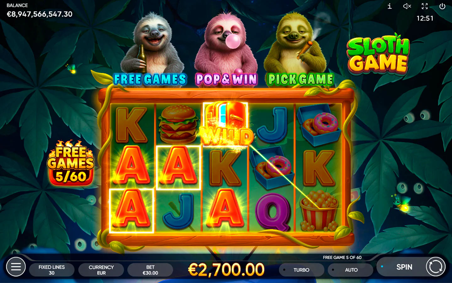 Sloth Game — особенности игры Endorphina