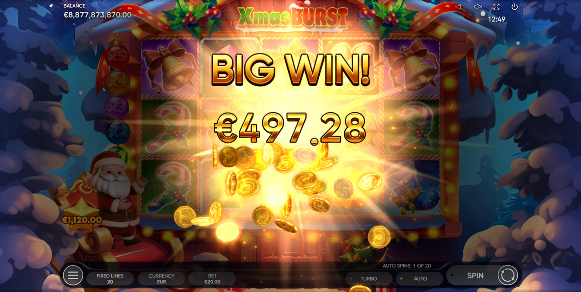 Xmas Burst gameplay screenshot 3