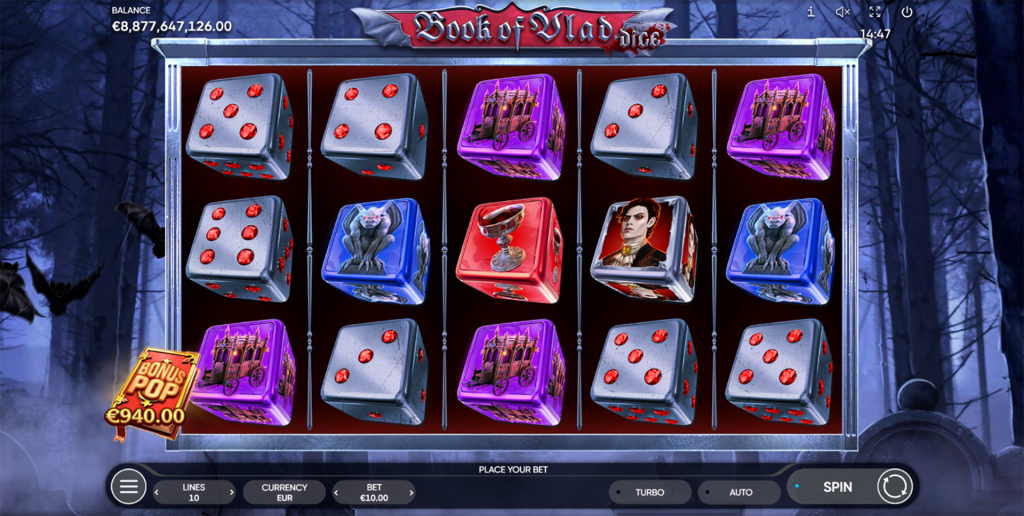 Book of Vlad Dice gameplay screenshot 1