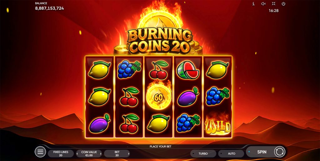Burning Coins 20 gameplay screenshot 1