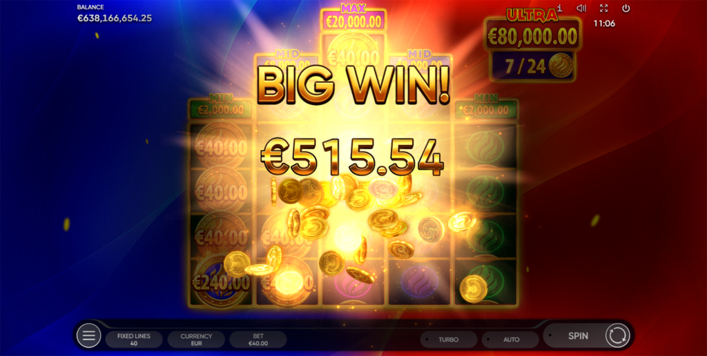 Burning Coins 40 gameplay screenshot 1