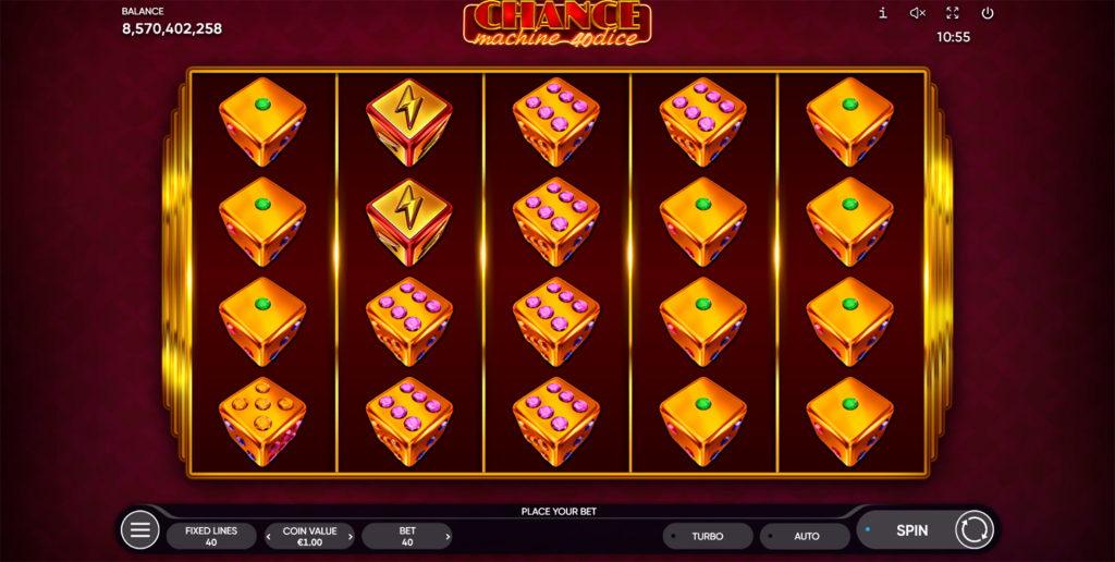Chance Machine 40 Dice gameplay screenshot 1