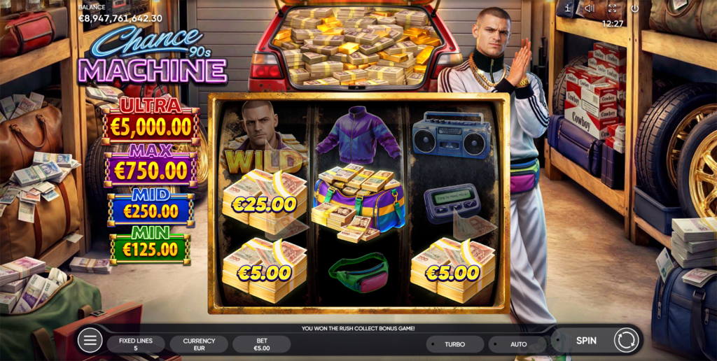 Chance Machine 90s gameplay screenshot 1