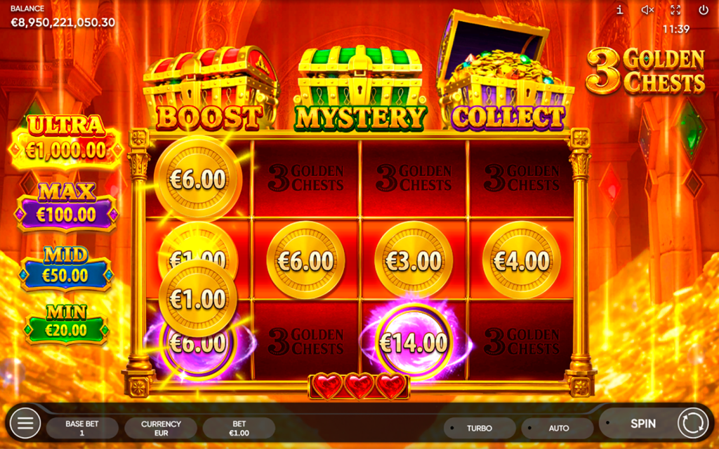 3 Golden Chests gameplay screenshot 1