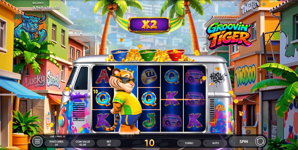 Groovin Tiger gameplay screenshot 1