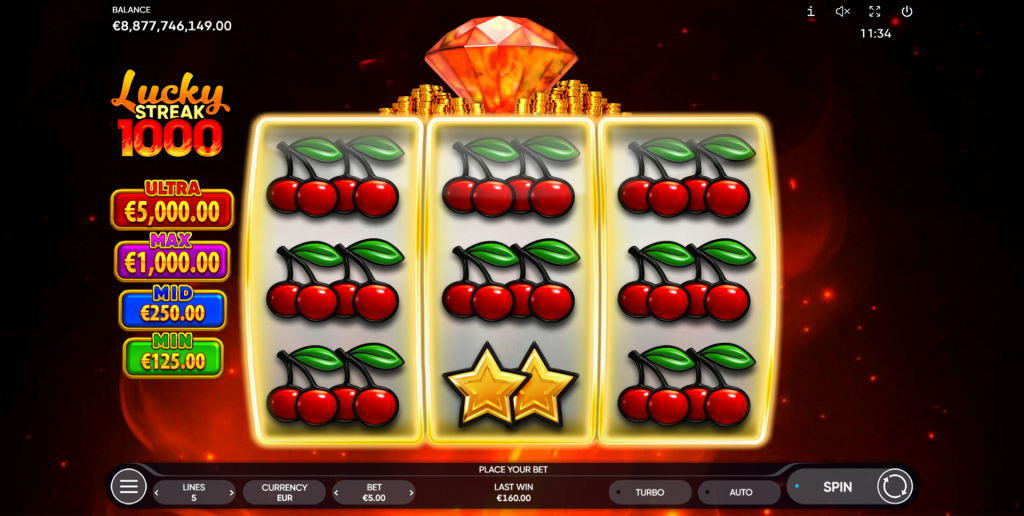 Lucky Streak 1000 gameplay screenshot 1