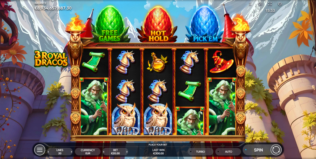 3 Royal Dracos gameplay screenshot 1