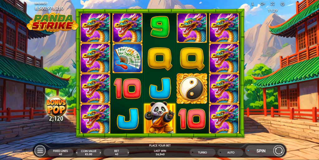 Panda Strike gameplay screenshot 1
