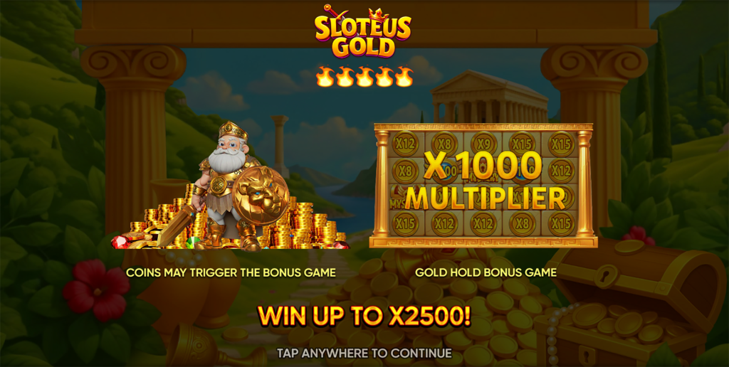 Sloteus Gold gameplay screenshot 1