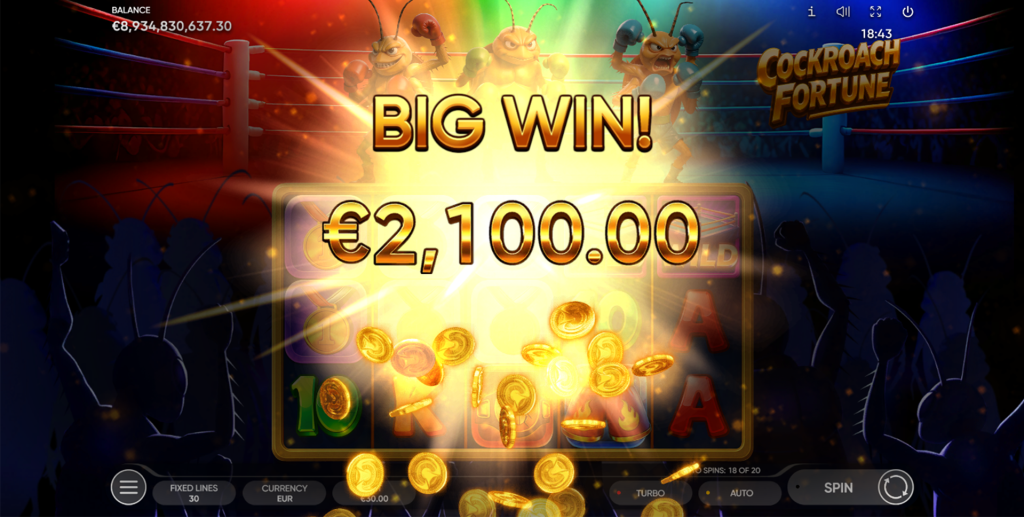 Cockroach fortune gameplay screenshot 1