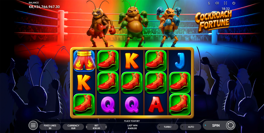 Cockroach fortune gameplay screenshot 2