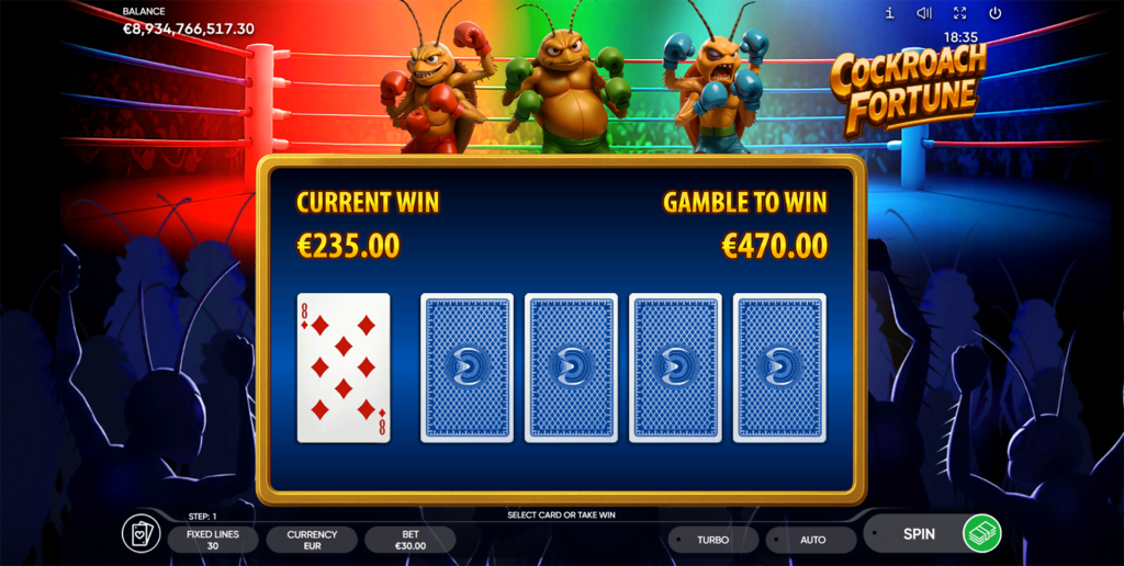 Cockroach fortune gameplay screenshot 4