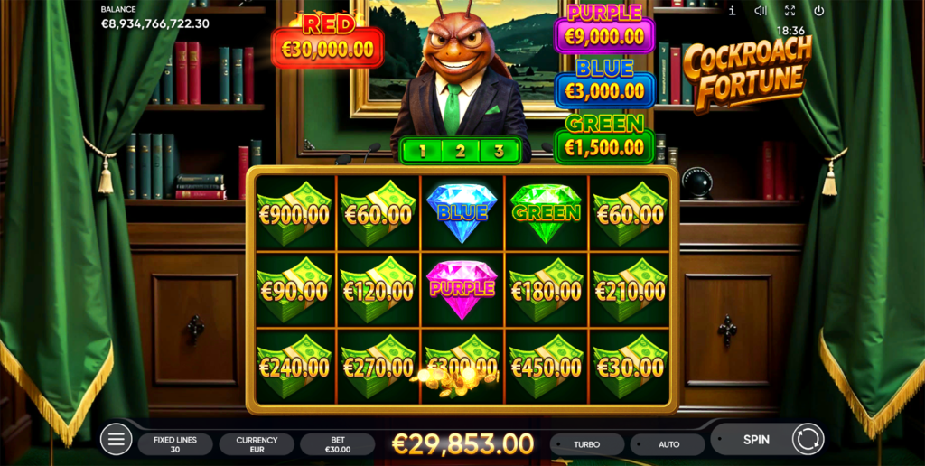 Cockroach fortune gameplay screenshot 5