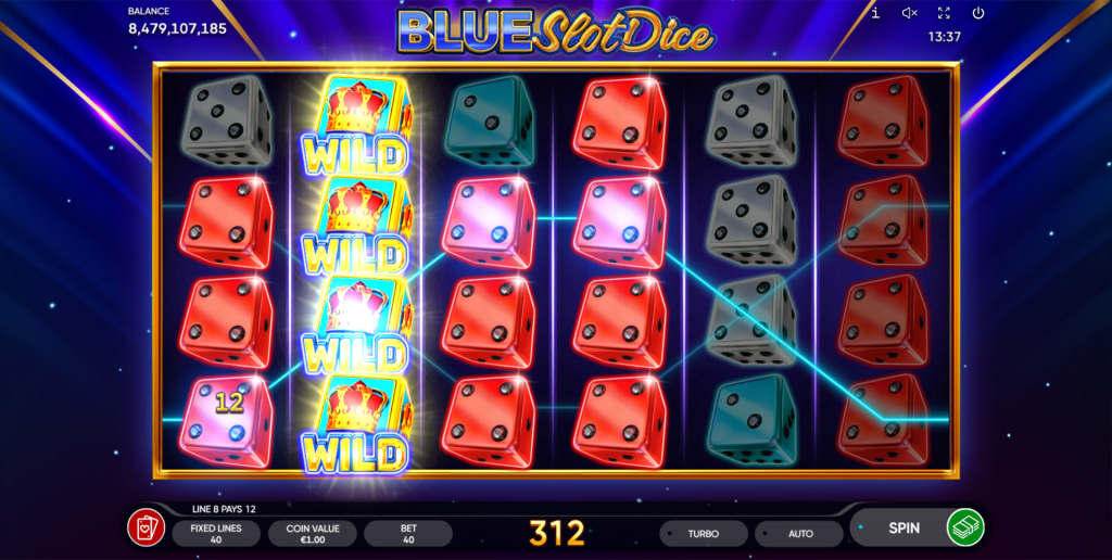 Blue Slot Dice gameplay screenshot 5