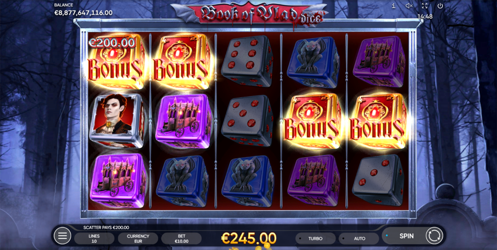 Book of Vlad Dice gameplay screenshot 2