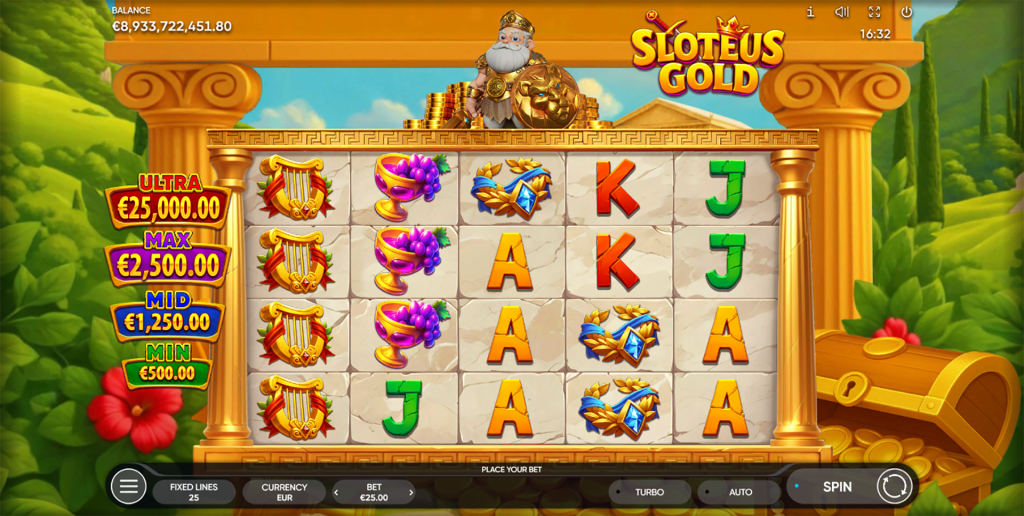 Sloteus Gold gameplay screenshot 2