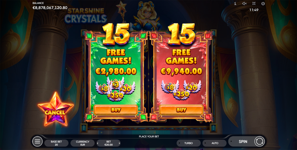 Starshine Crystals gameplay screenshot 2