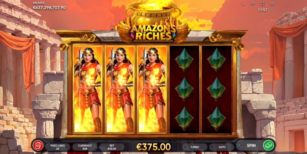 Amazons Riches gameplay screenshot 2