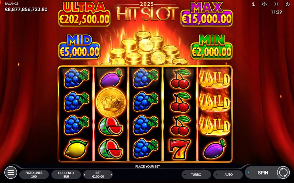 2025 Hit Slot — особенности игры Endorphina