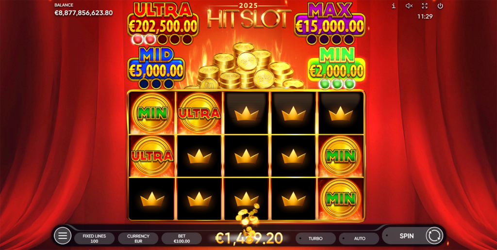2025 Hit Slot gameplay screenshot 3