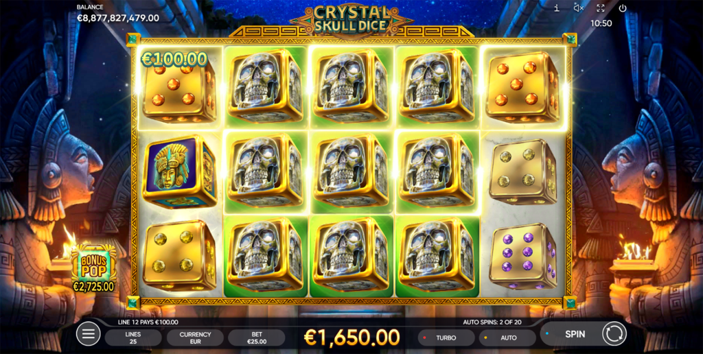 Crystal Skull Dice gameplay screenshot 3