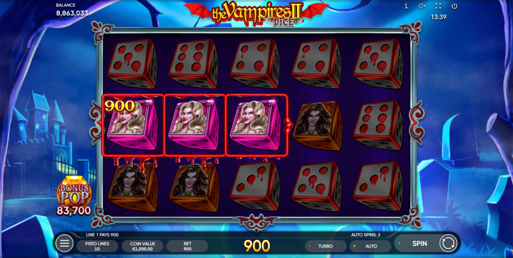 The Vampires II Dice gameplay screenshot 3