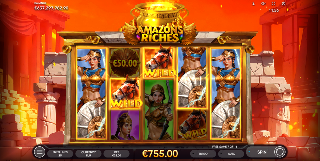 Amazons Riches gameplay screenshot 3