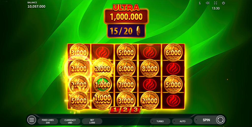 Burning Coins 100 gameplay screenshot 4