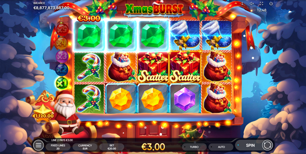 Xmas Burst gameplay screenshot 5