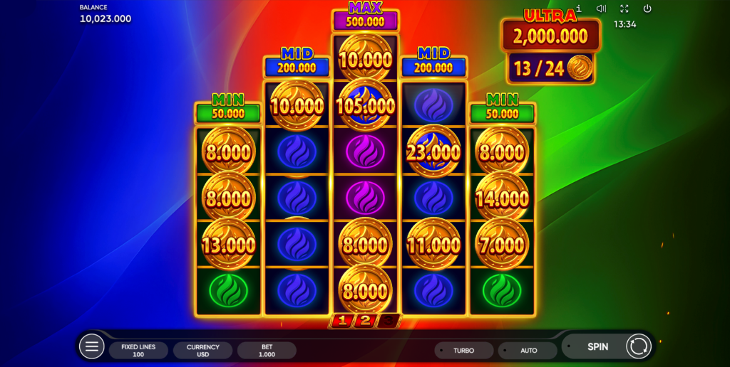 Burning Coins 100 gameplay screenshot 6
