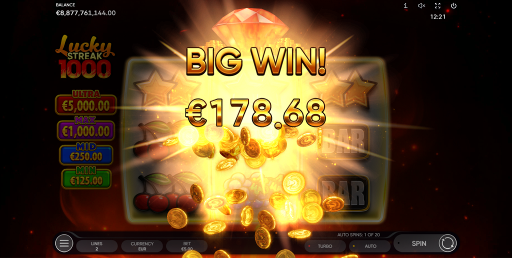 Lucky Streak 1000 gameplay screenshot 7