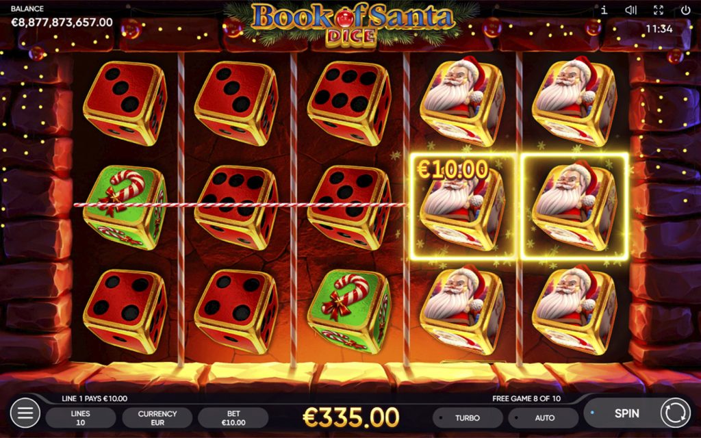 Book of Santa Dice gameplay screenshot 5