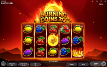 Burning Coins 20 — особенности игры Endorphina