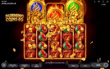 Burning Coins 40 — особенности игры Endorphina