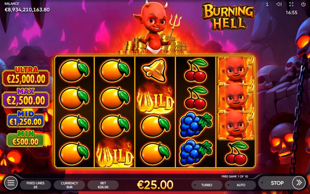 Burning Hell gameplay screenshot 2
