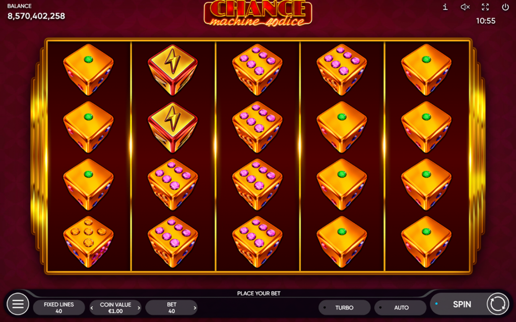 Chance Machine 40 Dice — особенности игры Endorphina