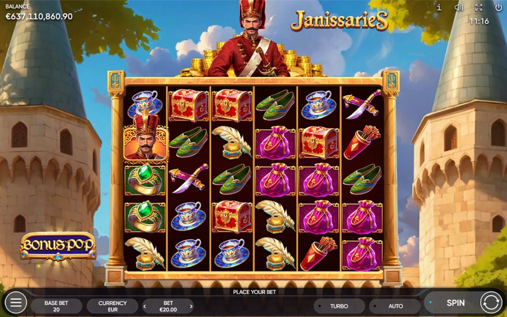 Janissaries — особенности игры Endorphina