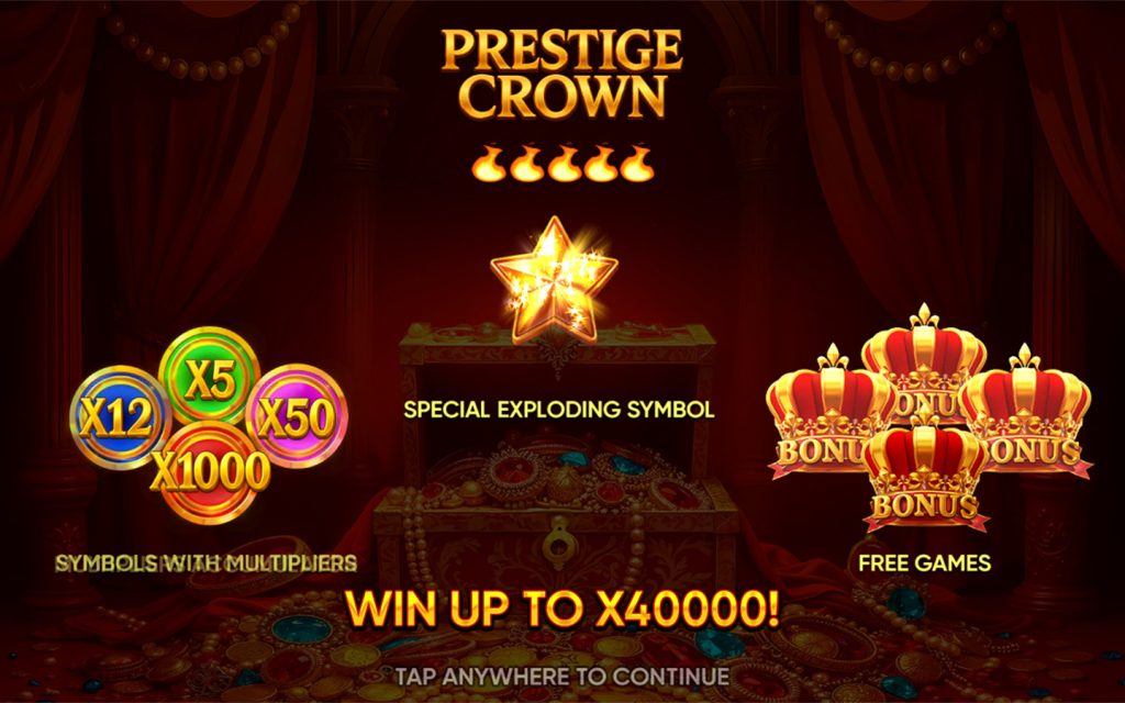 Prestige Crown — особенности игры Endorphina