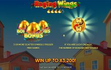 Raging Wings — особенности игры Endorphina