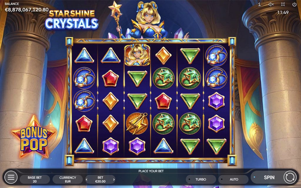 Starshine Crystals — особенности игры Endorphina