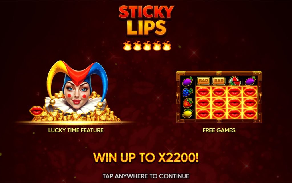 Sticky Lips — особенности игры Endorphina