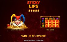 Sticky Lips — особенности игры Endorphina