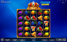 Thunder Crown — особенности игры Endorphina